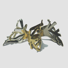 Durga Ring - Sterling Silver & 24k Gold Plate