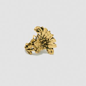 Large Penacho ring - Bronze