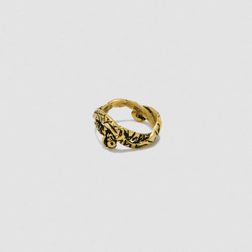 Snake ring - Bronze