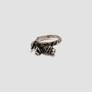 Seeds ring - White Bronze