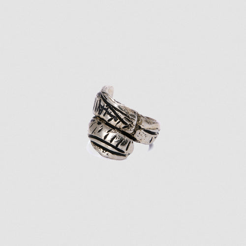 Pinky ring - White Bronze