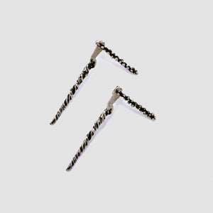 Seeds earjacket - White Bronze