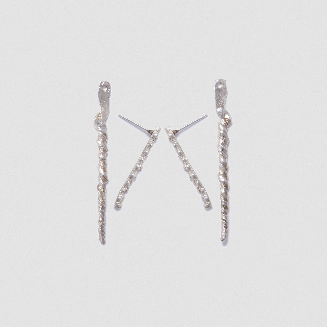 Seeds earjacket - Sterling Silver