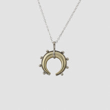 Blossom pendant - Bronze Sterling Silver