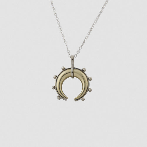 Blossom pendant - Bronze Sterling Silver