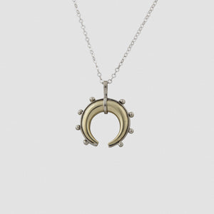 Blossom pendant - Bronze Sterling Silver