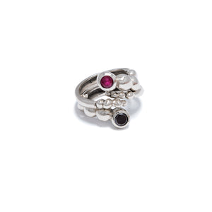 Snake White Gold engagment ring