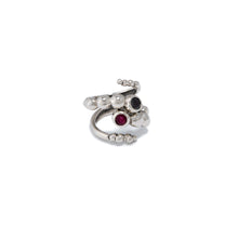 Snake White Gold engagment ring