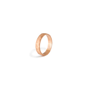 Pink Gold wedding band