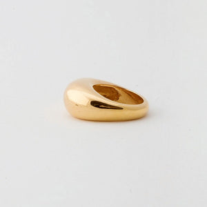 Fancy Lady ring - Gold Plate Sterling Silver
