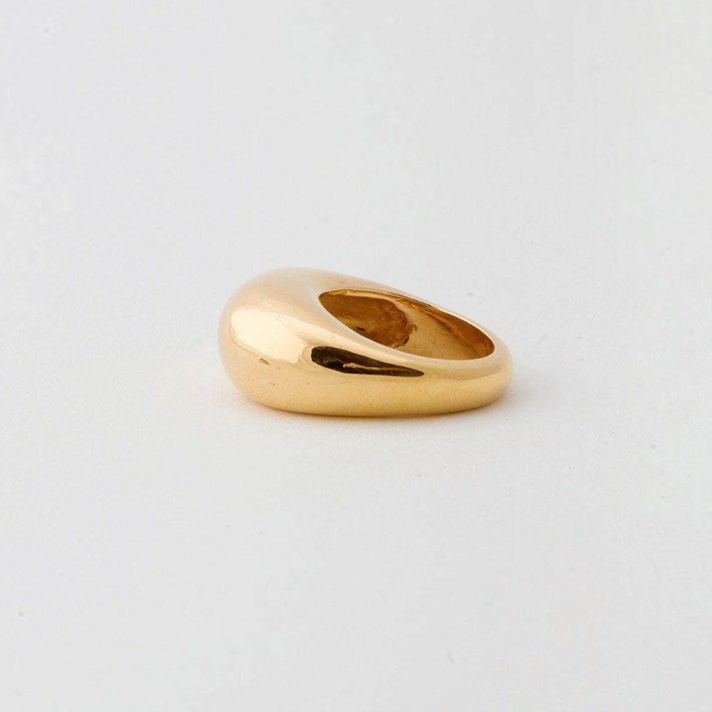 Fancy Lady ring - Gold Plate Sterling Silver
