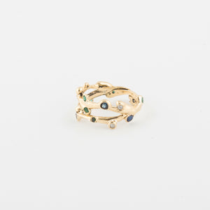 Sixteen Candles ring - 14k Gold