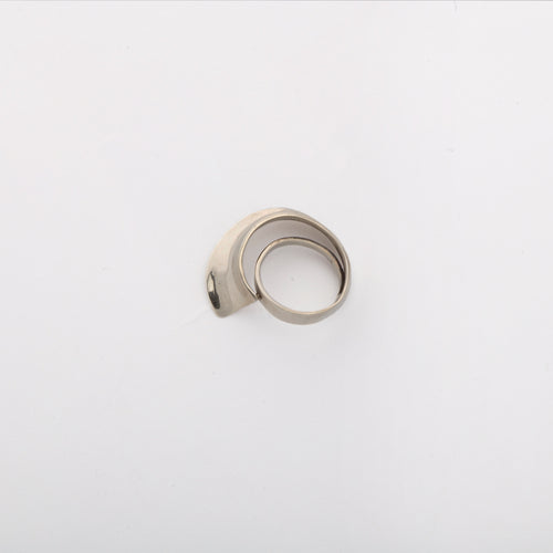 Wave ring - White Bronze